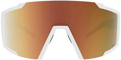 Превью  Велоочки SCOTT Shield Compact LS White Matt, Линзы: AMP Gold Chrome (289234-0196374)